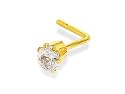 3MM CZ NOSE STUD