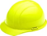 ERB Hard Hat - Ameircana 4Pt Ratchet Hi Viz Yellow - Made in USA