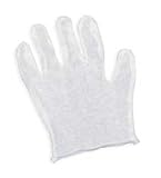 Condor 4JC98 Glove, Inspect, Cotton, Women, White, Pr, Pk12