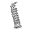 Leaning Tower Charm - Sterling Silver