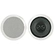 Bic America M-SR8D 200-WATT 2-WAY Dual Voice Coil In-ceiling Speaker, Single