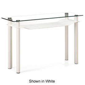 Tier Console Table, White