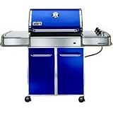 Weber Blue Genesis EP-310 LP Gas Grill W/ Weber Premium Gril