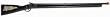 Civil War Musket, Wood & Steel Frontier Rifle Designed After The Original Rifle, Fires Pull Off Caps