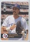 1993 U.S. Playing Cards Aces #1C - Juan Gonzalez