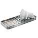 STAINLESS steel SINK TRAY SPONGE soap brush HOLDER NEW