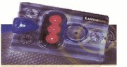 Ultralife LED Flashcard Flashlight & Siren