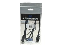MANHATTAN HDMI 1.4 Kabel 19-pin MHP 2 x HDMI 19-pol. Stecker Vernickelte Kontakte Vergosse Preisvergleich