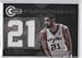 2010-11 Totally Certified Fabric of the Game Jumbo Jersey Number #19 - Tim Duncan/299