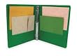 Dakota Designs 2LKA8 View Binder, O-Ring, 3 In, Green, PK6