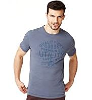 2" Longer North Coast Pure Cotton Utility T-Shirt