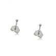 Delicate Baby or Infant Earring Studs in Sterling Silver