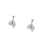 Sterling Silver Delicate Baby or Infant Stud Earrings