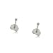 Sterling Silver Delicate Baby or Infant Stud Earrings