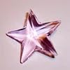 28mm Swarovski Strass Rosaline Pink Star Crystal Prisms #8815-28