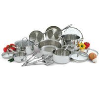 Wolfgang Puck Stainless Steel Cookware Set - 18 Pc product image