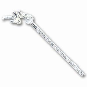 Childrens Toyshop  Jewelry : Sterling Silver 10 inch Solid Polished Palm Tree Anklet - 10 inch