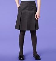 Plus Fit Pleated Traditional Skirt with Stormwear+™