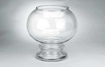2PK Glass Pedestal Bowl 1 1/2 Quart (Catalog