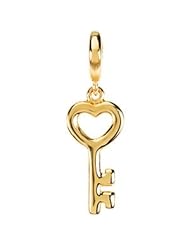 Gold Fashion Tiny Key Charm 14K Yellow 84625