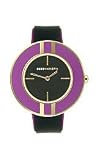 BCBG Visionary Bauhaus Raspberry Enamel Black Dial Women's Watch #BG6252