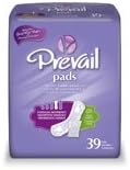 Prevail Bladder Control Pad, Maximum, Long - Case of 156