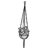 Macrame Plant Hanger (PH300 BWGR) 6 each