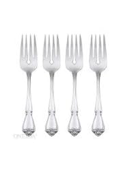 Kitchen: Oneida Flatware True Rose Salad Forks Set Of 4