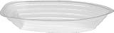 Douglas Stephen Plastics SBB 8 oz. Clear Plastic Banana Split Boat 125/PK