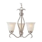 Basix 3-Uplight Chandelier - Oil Rubbed Bronze