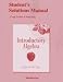 Student Solutions Manual for Introductory Algebra