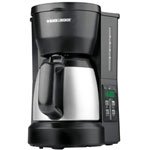 Black and Decker DCM675BMT 5-Cup Programmable Coffee Maker with Carafe, Black Stainless by Black & Decker