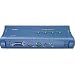 Electronics : TRENDnet 4-Port PS/2 KVM Switch Kit w/Audio (Includes 4x KVM Cables)