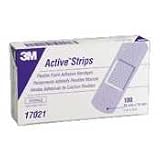 MMM17021 - Nexcare Active Flexible Foam Bandages,1x3, 100/BX