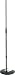 K & M Microphone Stand - stackable round base
