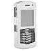 Silver Aluminum Case With 360 Degree Swivel Belt Clip And Screen Protector For Blackberry Pearl 8100
