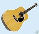 Countryman Acoustic Guitar Package Natural Strap Pitch Pipe Strings Gig Bag