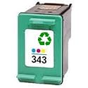 Remanufactured HP 343 High Capacity 21ml Ink Cartridge HP343 / C8766EE / For HP Photosmart 2570 257 2575 2610 2613 2710 2713 325 329 335 370 375 385 395 420 422 425 428 475 7850 8050 8150 8153 8450 8453 8750 8753 C3100 C3110 C3125 C3135 C3140 C3150 C3175 C3180 C3183 C3190 C4100 C4180 D5100 D5145 D5155 D5160 D5163 D5168 Pro B8350 PSC  1500 1510 1513 1600 1610 2350 2353 2355