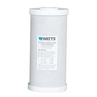 Watts Carbon Block Filter Cartridge - 4.5'' x 9 3/4'' - 5 Micron - Case of 12 Units