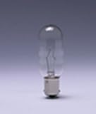 100 watt 120 volt T8 Single Contact Bayonet BA15s Base EiKo Light Bulb