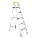 #428 Aluminum Step Ladder, 8 Foot, ANSI Type II (DADD221208SBX) Category: Step Stools by Davidson