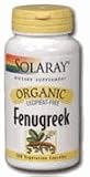 Solaray Organic Fenugreek Seed 620mg - 100 Capsules