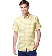 Blue Harbour Pure Cotton Slim Fit Gingham Checked Oxford Shirt