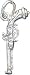 Sterling Silver Flintlock Pistol Charm