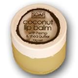 Coconut Lip Balm with Hemp & Shea Butter 15g