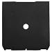 Lensboard Blank with Pilot Hole, fits Linhof Technika, Wista, Tachihara Field View Cameras & Many Other Cameras