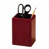 Rolodex 1734647 Wood Tones Jumbo Pencil Holder, Mahogany