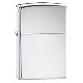 Zippo Lighter High Polished Chrome
