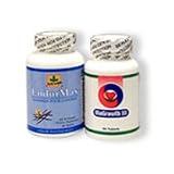 EndurMax & ViaGrowth III - Control Ejaculation And Anxiety, 60 + 60 tabs., (Naturalife)