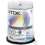 TDK DVD+R 16x Printable Matt 100 pack
